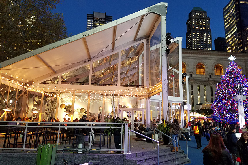 Bank Of America Winter Village At Bryant Park Arena Americas